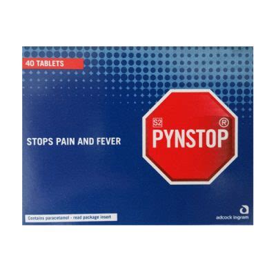 pynstop tablets  It is available in tablet form
